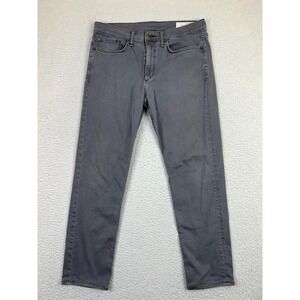 Rag & Bone Jeans Mens 34x32 (Fits 34x29) Gray Fit 2 Slim Denim